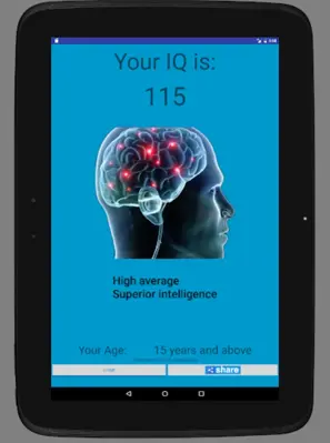 IQ Test- What is your wisdom? android App screenshot 0