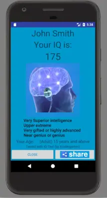 IQ Test- What is your wisdom? android App screenshot 16